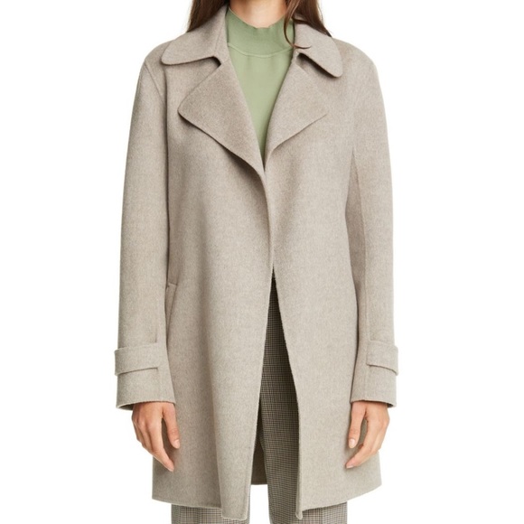 Theory Short OAKLANE DF  Wool Cashmere Coat | New with tags | Small - Picture 1 of 13